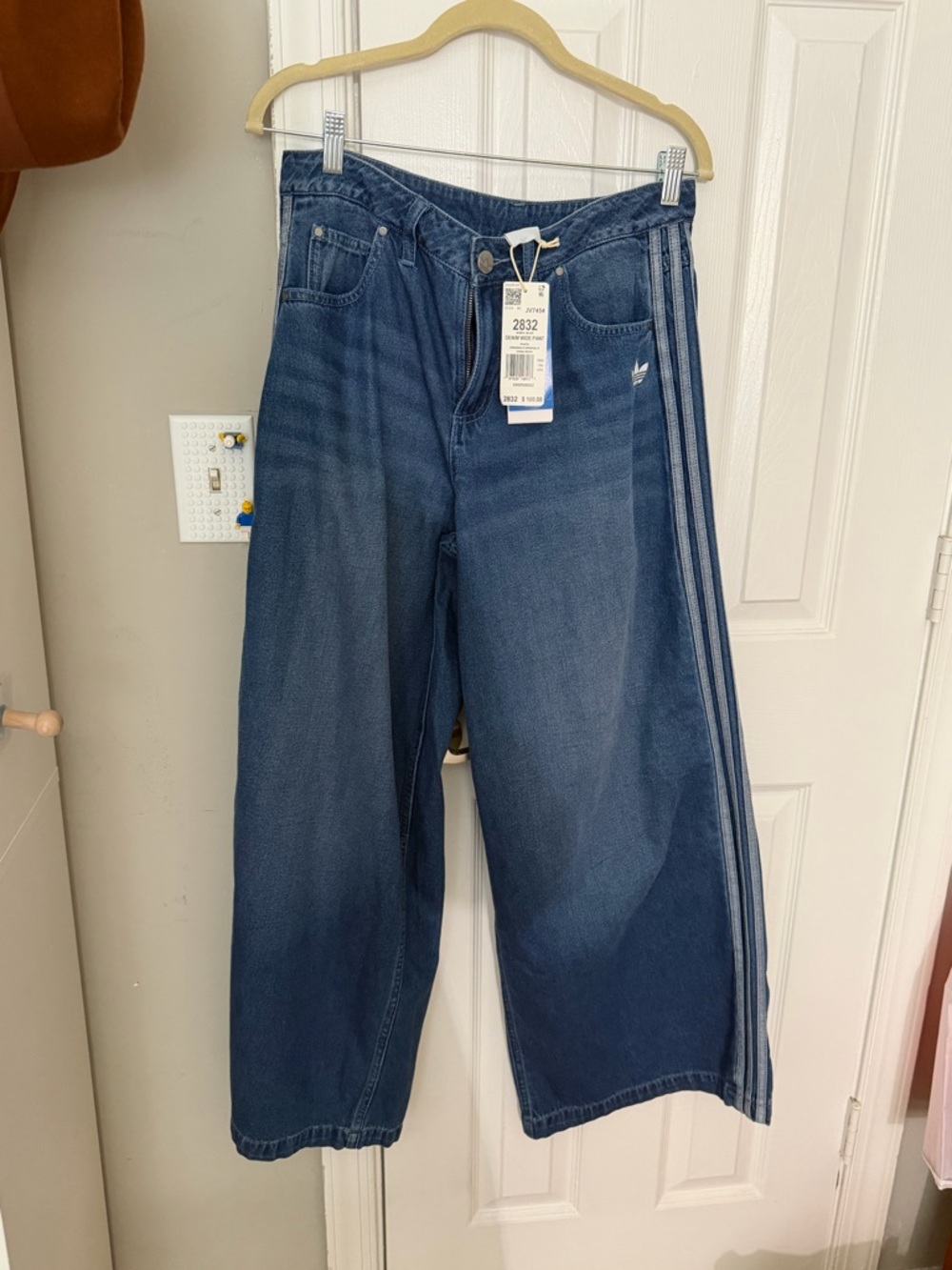 NWT ADICOLOR DENIM ADILENIUM PANT - ADIDAS
